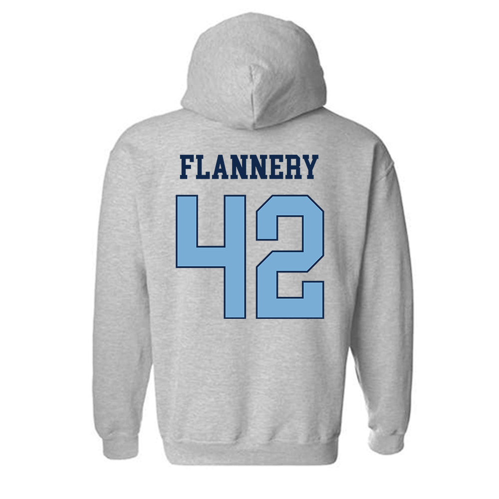 UNC - NCAA Baseball : Boston Flannery - NCAA® Replica Shersey Hooded Sweatshirt-1