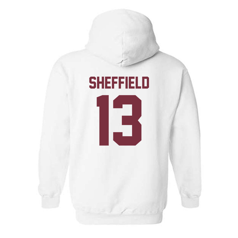 FSU - NCAA Baseball : Noah Sheffield - NCAA® Tournament Replica Shersey Hooded Sweatshirt-1