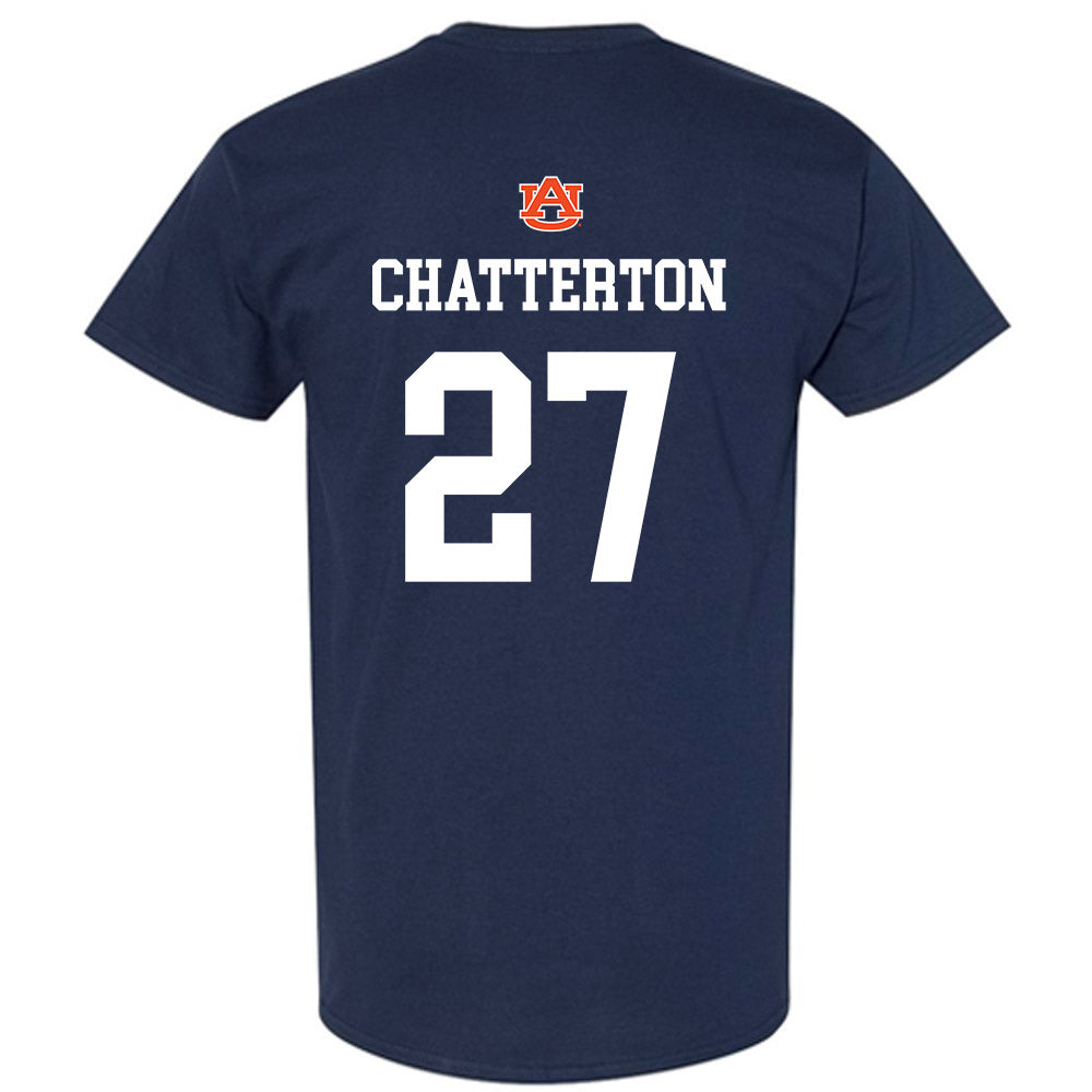 Auburn - NCAA Baseball : Christian Chatterton - NCAA® Replica Shersey T-Shirt-1