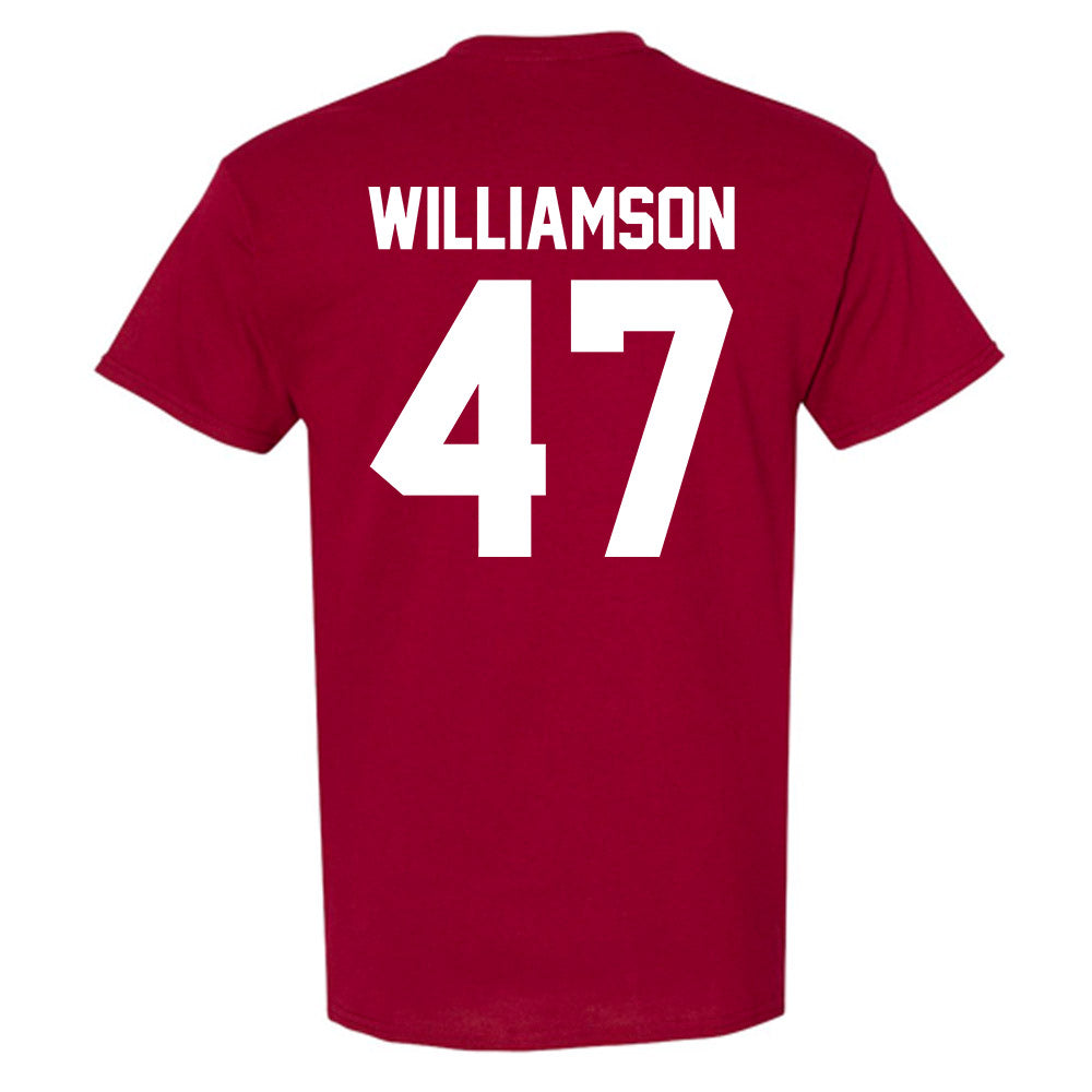 Alabama - NCAA Baseball : Jojo Williamson - NCAA® Replica Shersey T-Shirt-1