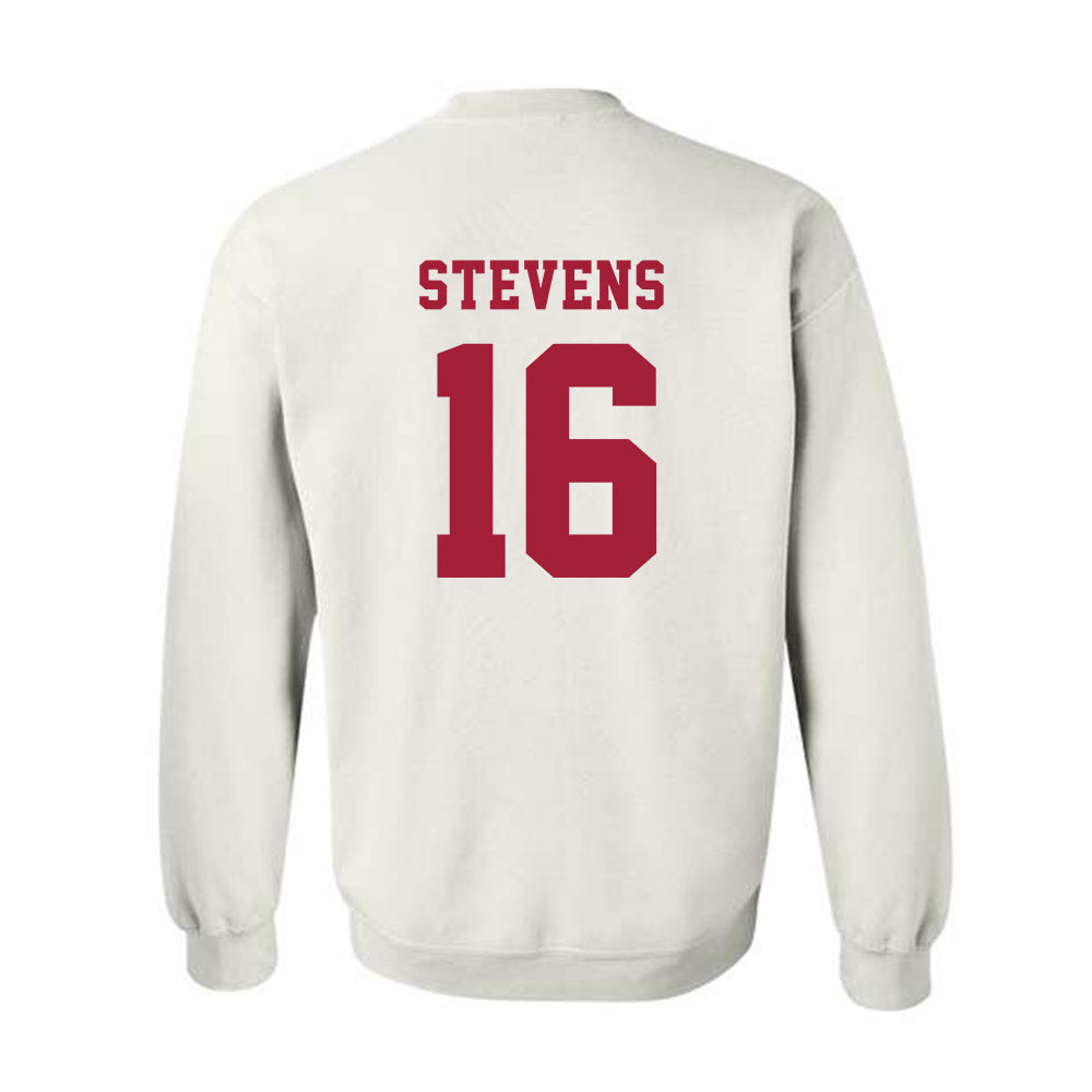 Alabama - NCAA Baseball : Jonathan Stevens - NCAA® Replica Shersey Crewneck Sweatshirt-1