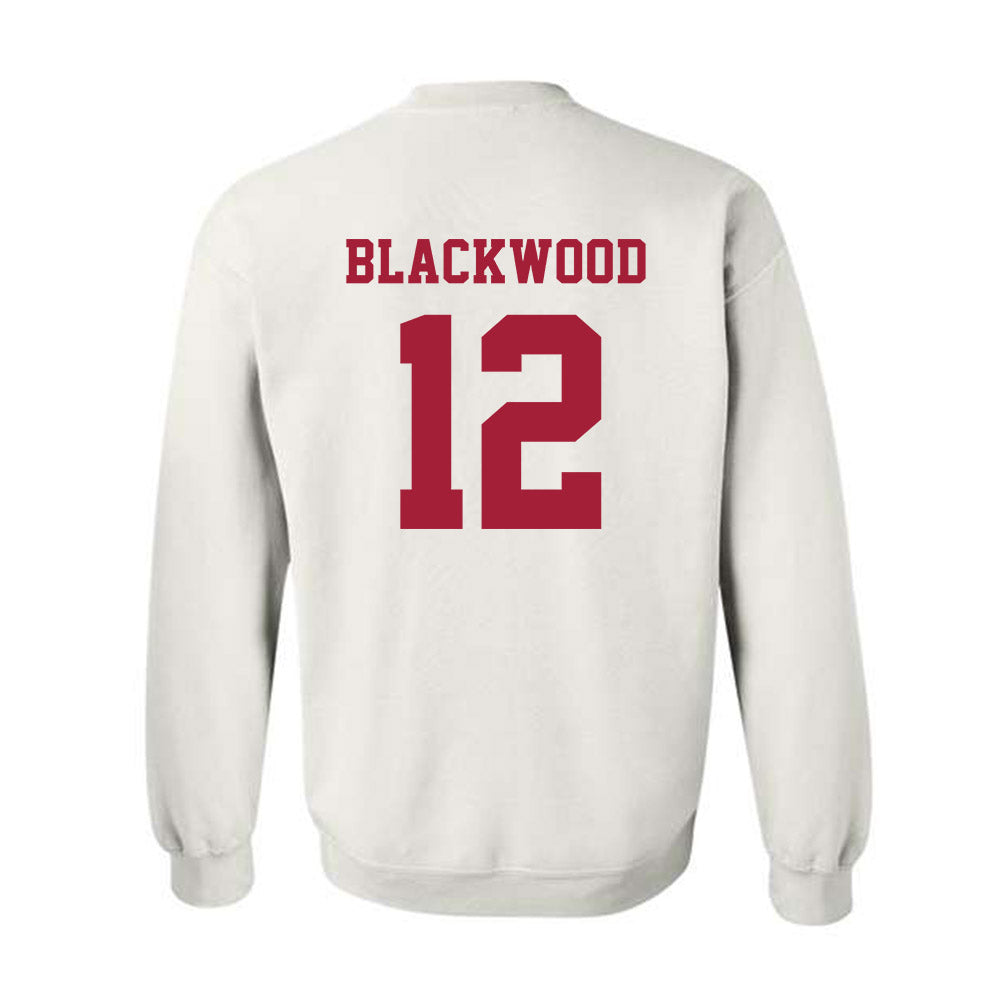 Alabama - NCAA Baseball : JT Blackwood - NCAA® Replica Shersey Crewneck Sweatshirt-1