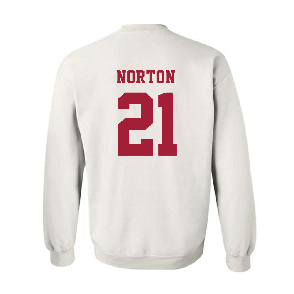 Alabama - NCAA Baseball : Brennen Norton - NCAA® Replica Shersey Crewneck Sweatshirt-1