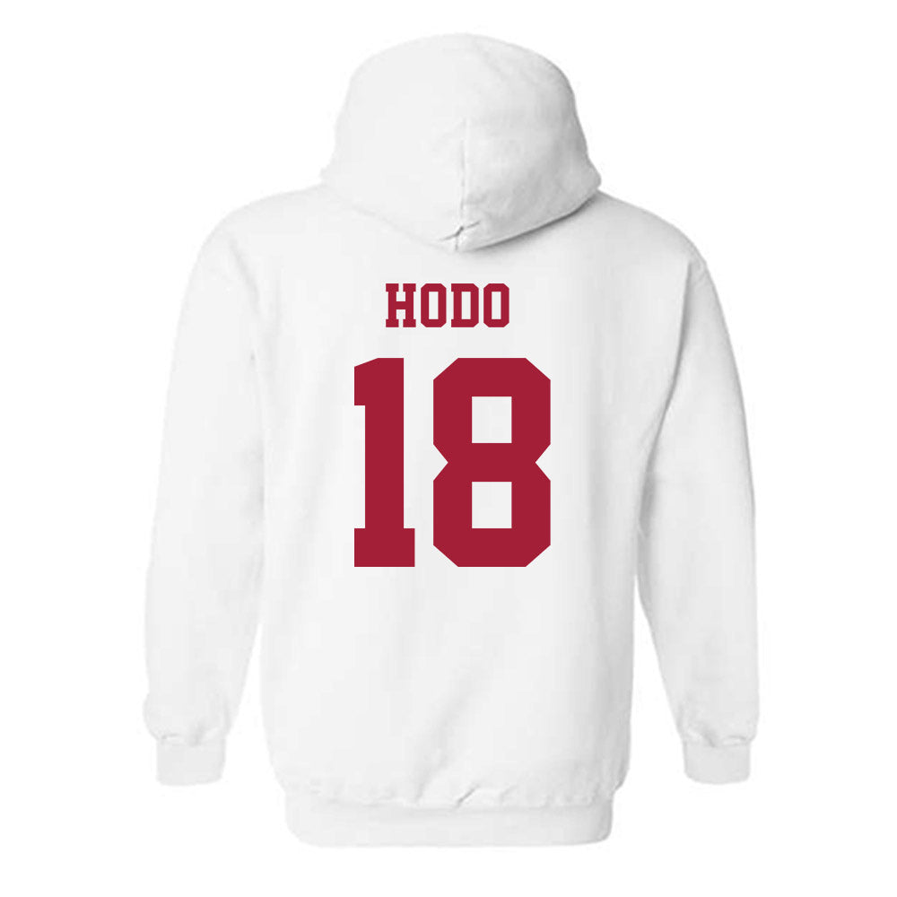 Alabama - NCAA Baseball : Will Hodo - NCAA® Replica Shersey Hooded Sweatshirt-1