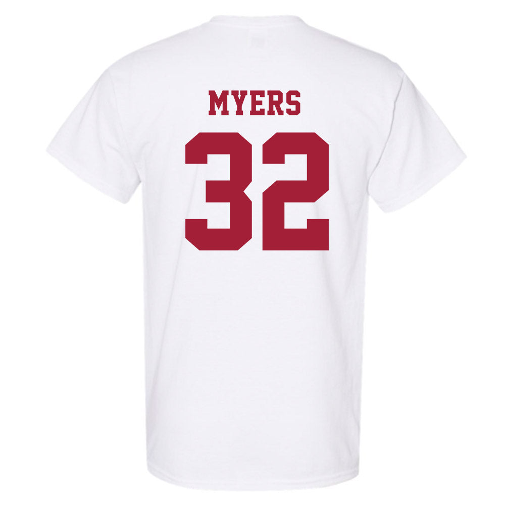 Alabama - NCAA Baseball : Braylon Myers - NCAA® Replica Shersey T-Shirt-1