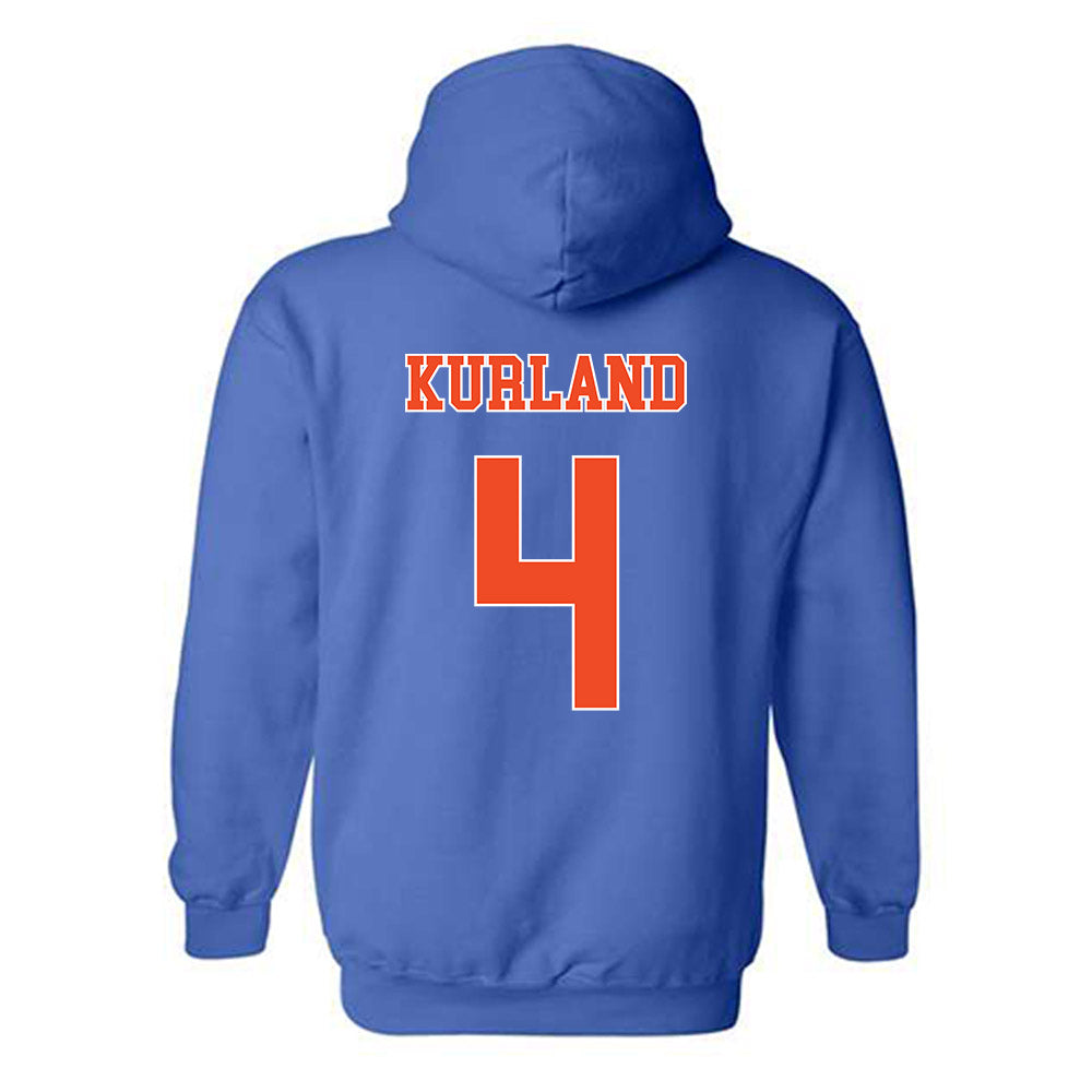 Florida - NCAA Baseball : Cade Kurland - Replica Shersey Hooded Sweatshirt-1