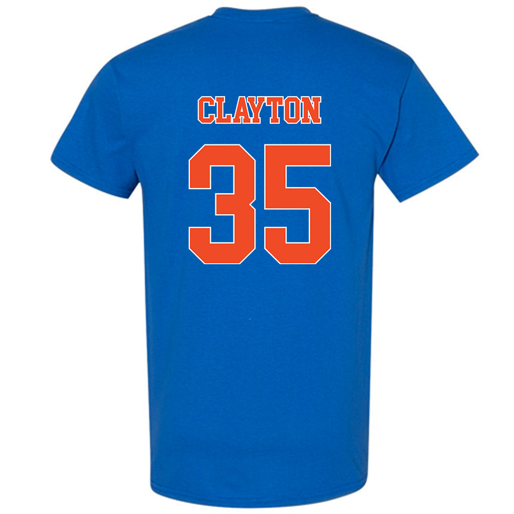 Florida - NCAA Baseball : Brock Clayton - Replica Shersey T-Shirt-1