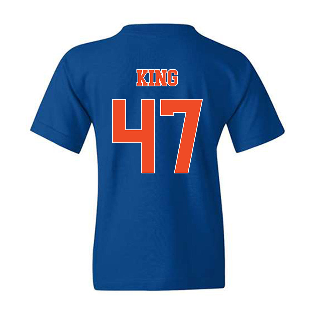 Florida - NCAA Baseball : Aidan King - Replica Shersey Youth T-Shirt-1