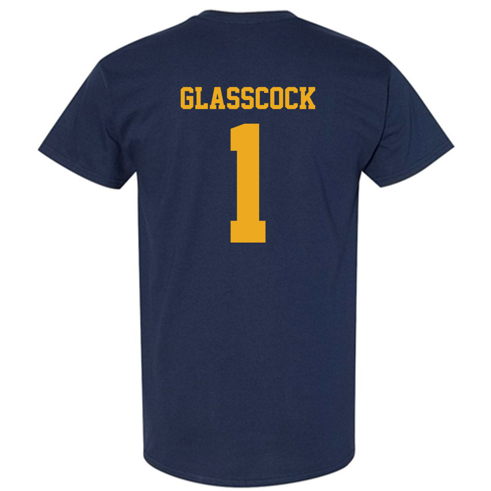 West Virginia - NCAA Baseball : JJ Glasscock - NCAA® Replica Shersey T-Shirt-1