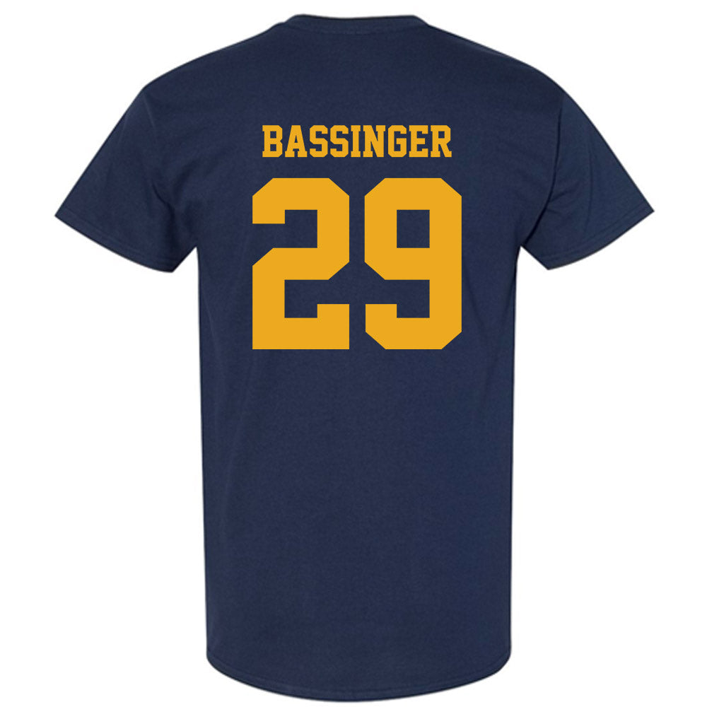 West Virginia - NCAA Baseball : Reese Bassinger - NCAA® Replica Shersey T-Shirt-1