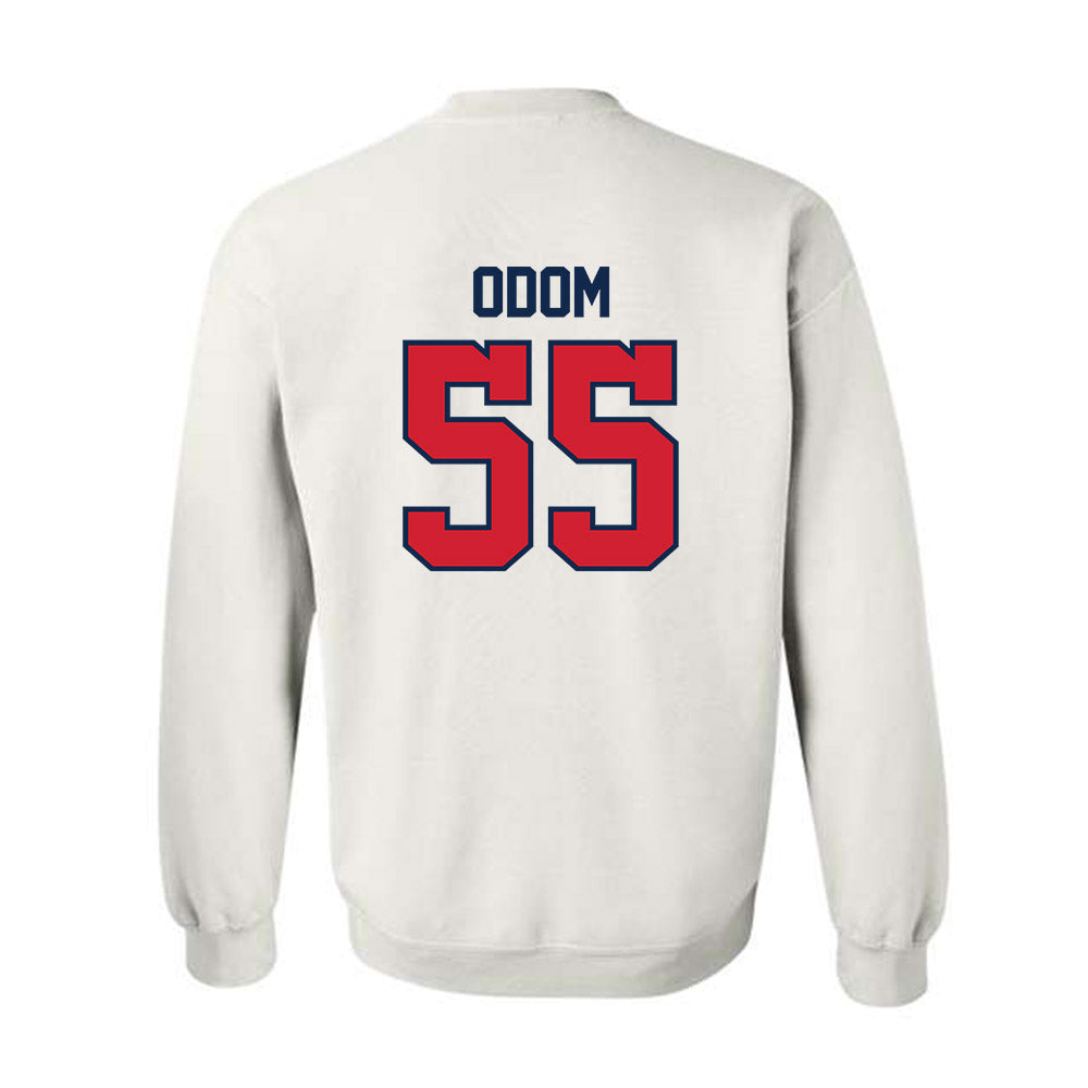 Ole Miss - NCAA Baseball : Leo Odom - NCAA® Replica Shersey Crewneck Sweatshirt-1