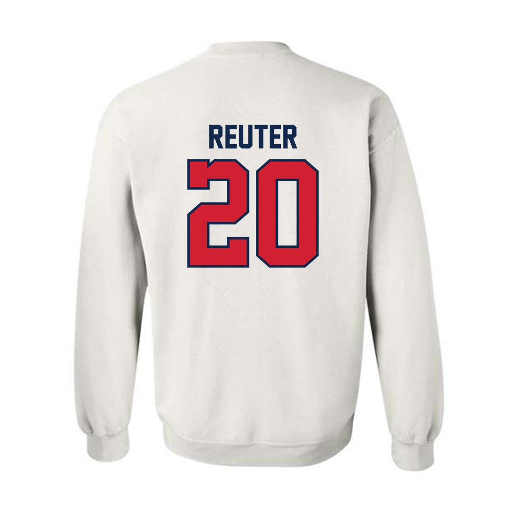 Ole Miss - NCAA Baseball : Collin Reuter - NCAA® Replica Shersey Crewneck Sweatshirt-1