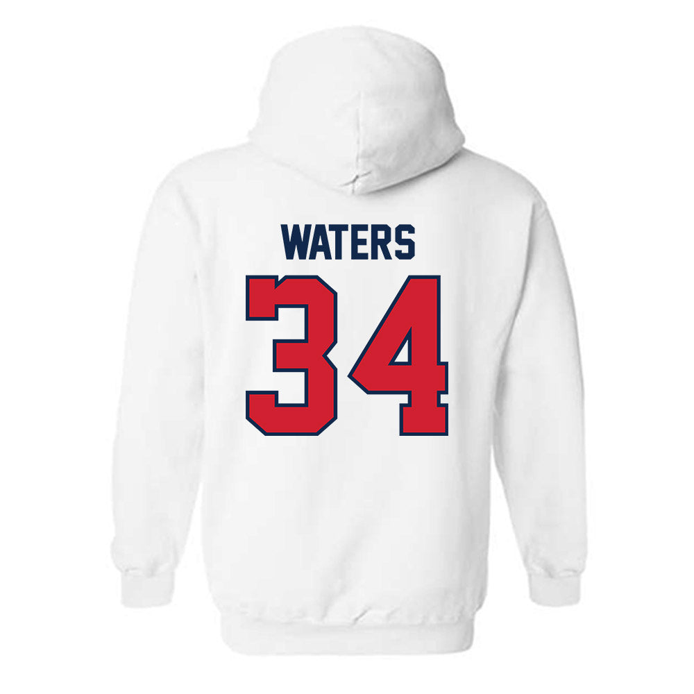 Ole Miss - NCAA Baseball : Landon Waters - NCAA® Replica Shersey Hooded Sweatshirt-1