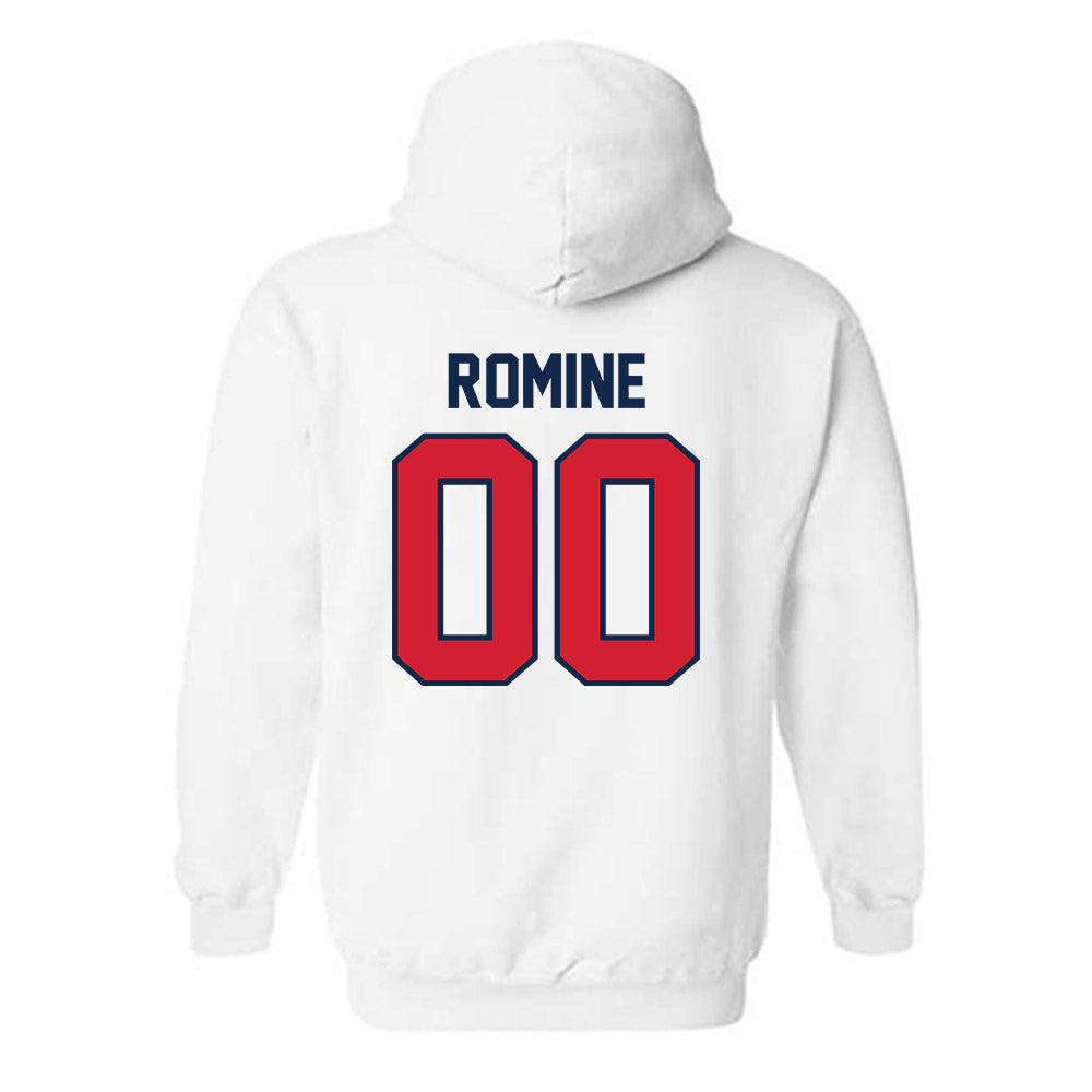 Ole Miss - NCAA Baseball : Luke Romine - NCAA® Replica Shersey Hooded Sweatshirt-1