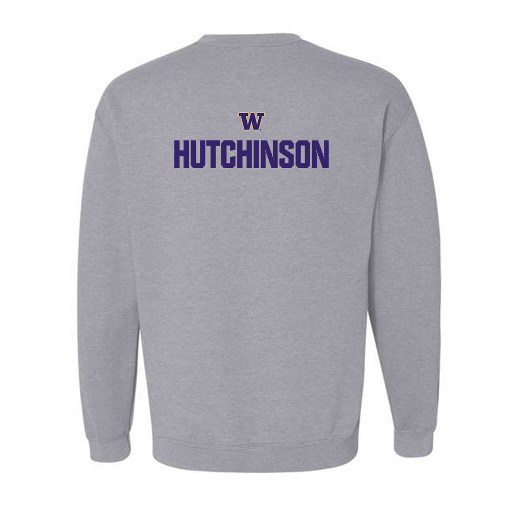 Washington - NCAA Men's Track & Field : Roman Hutchinson - Classic Shersey Crewneck Sweatshirt-1