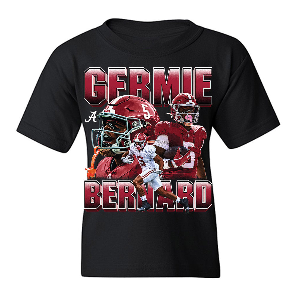 Alabama - NCAA Football : Germie Bernard - Youth T-Shirt-0