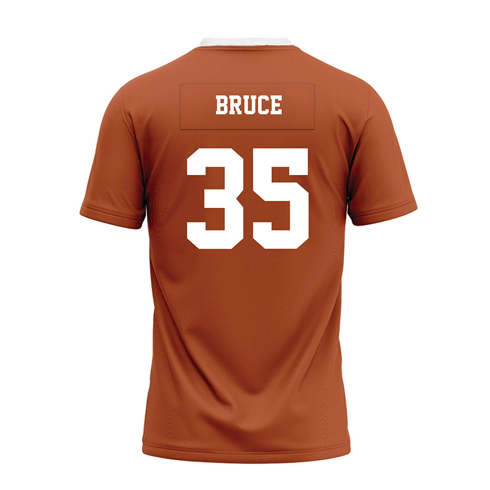 Texas - NCAA Football : Mccoy Bruce - Orange Premium Football Jersey-1