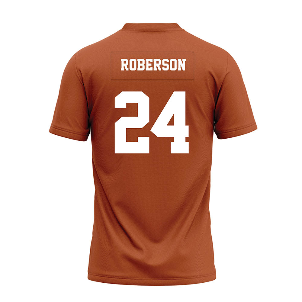 Texas - NCAA Football : Warren Roberson - Premium Football Jersey-1