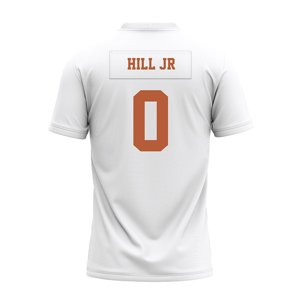 Texas - NCAA Football : Anthony Hill Jr - White Premium Football Jersey-1