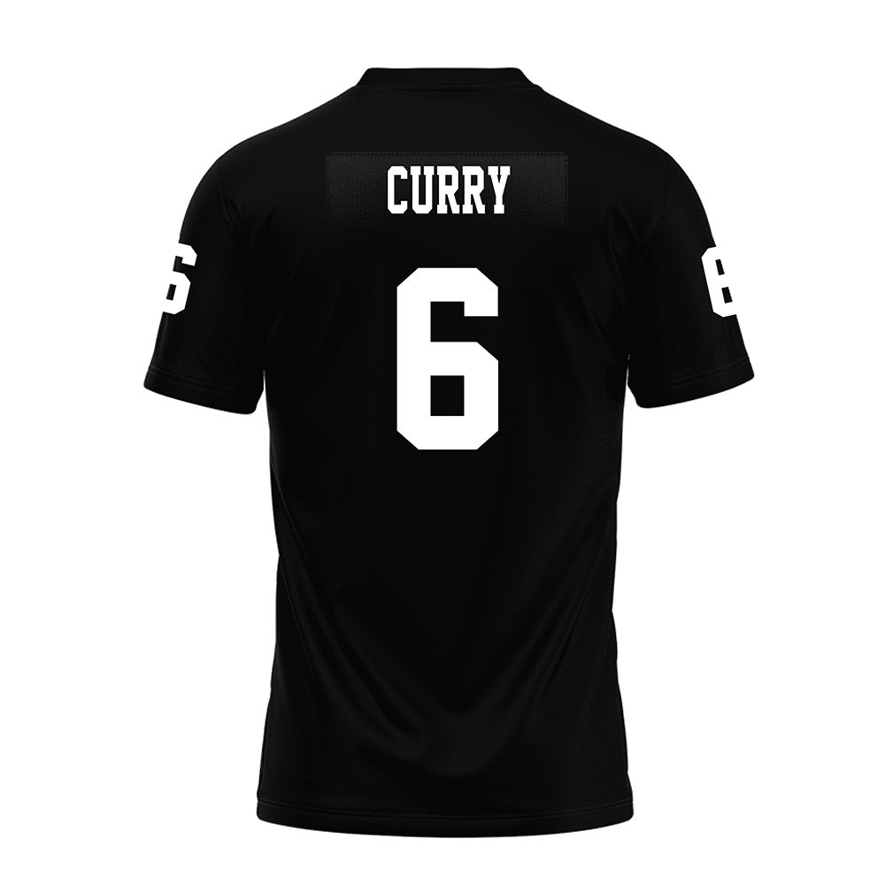 Texas Tech - NCAA Football : John Curry - Black Premium Football Jersey-1