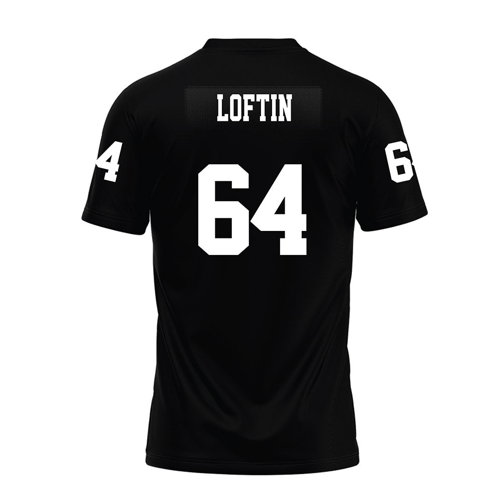 Texas Tech - NCAA Football : Jurrien Loftin - Black Premium Football Jersey-1