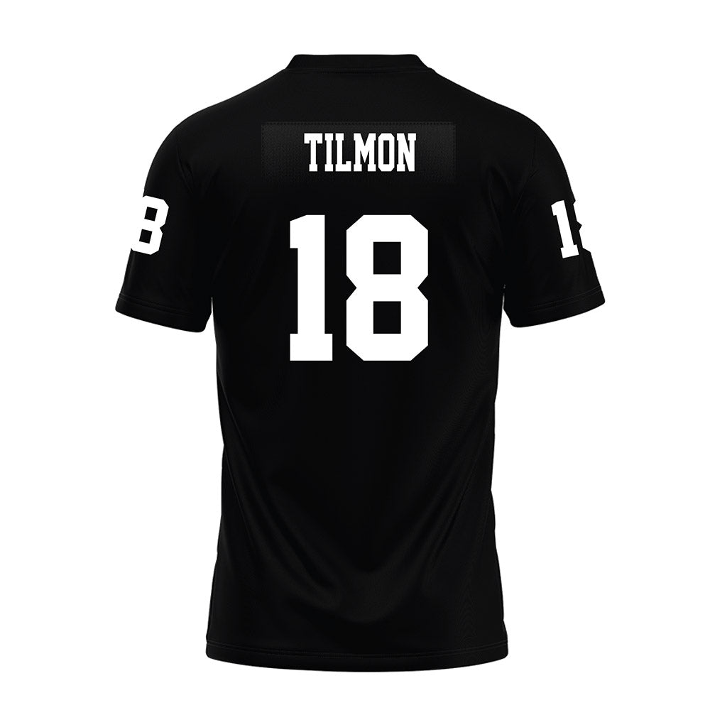 Texas Tech - NCAA Football : Terrell Tilmon - Black Premium Football Jersey-1