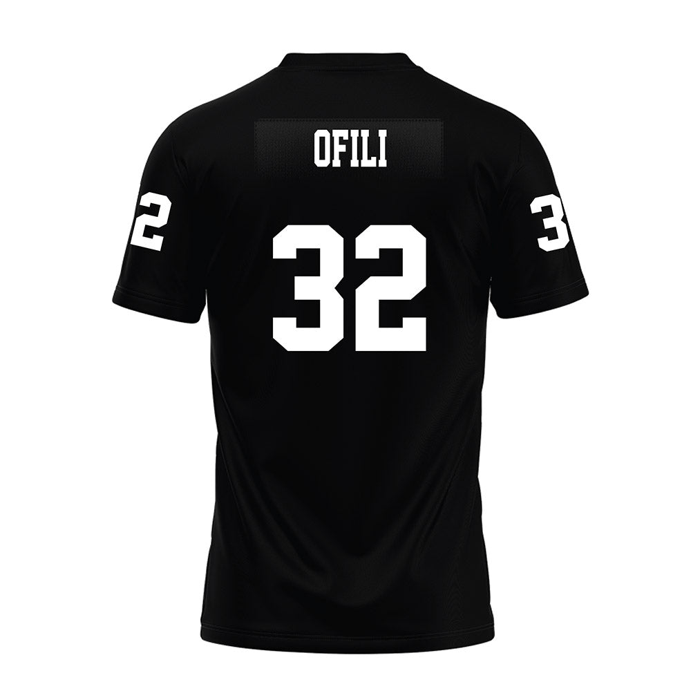 Texas Tech - NCAA Football : Cheta Ofili - Black Premium Football Jersey-1