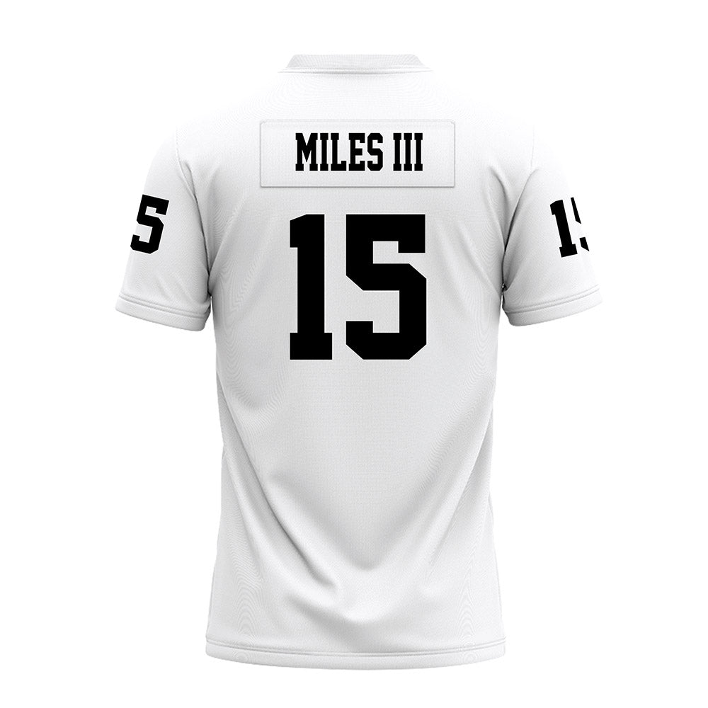 Texas Tech - NCAA Football : Oliver Miles III - White Premium Football Jersey-1
