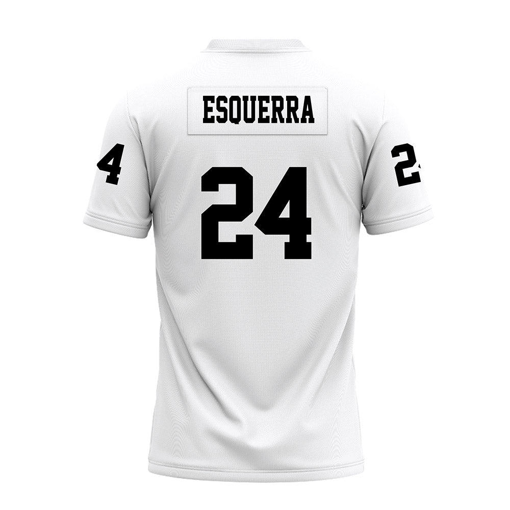 Texas Tech - NCAA Football : Malik Esquerra - White Premium Football Jersey-1