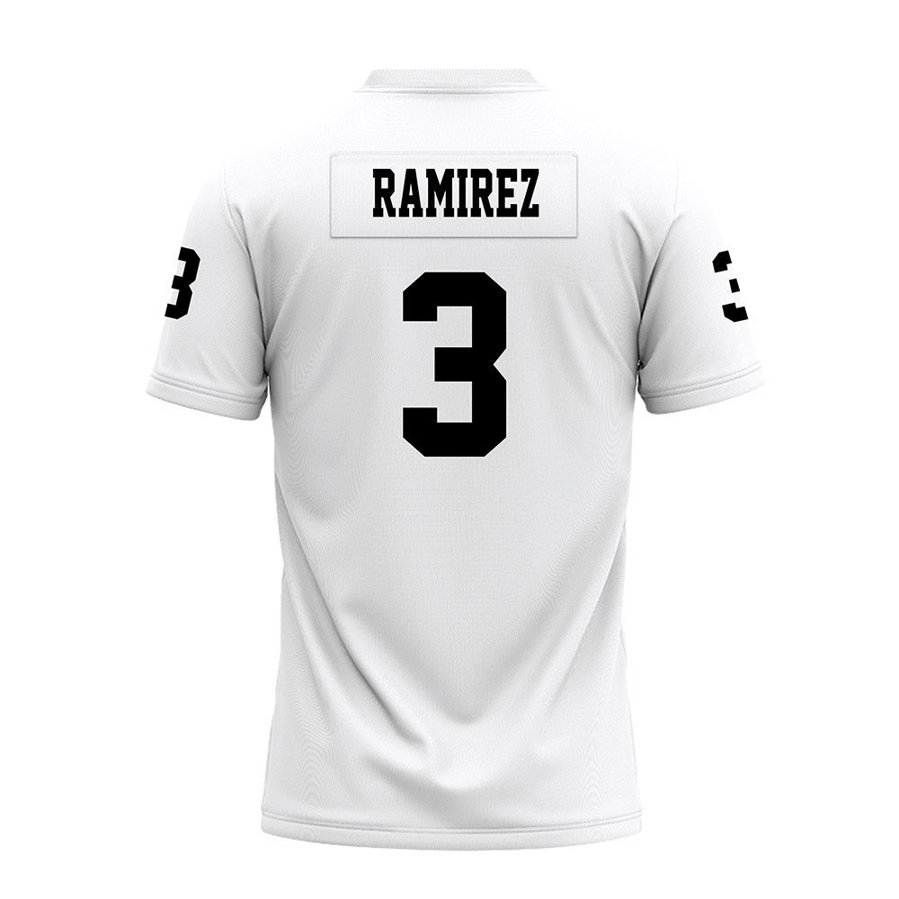 Texas Tech - NCAA Football : Bryce Ramirez - White Premium Football Jersey-1
