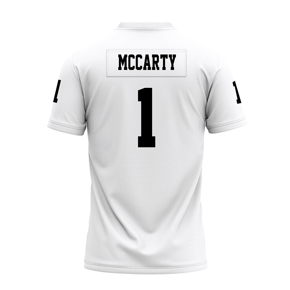 Texas Tech - NCAA Football : AJ McCarty - White Premium Football Jersey-1