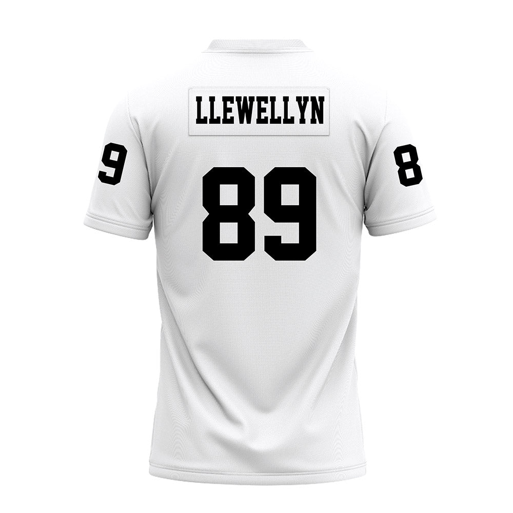 Texas Tech - NCAA Football : Jason Llewellyn - White Premium Football Jersey-1