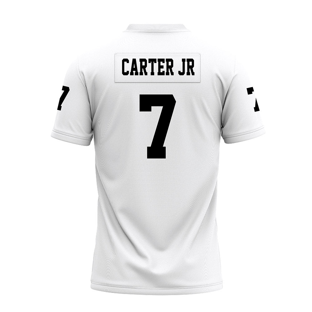 Texas Tech - NCAA Football : Terrance Carter Jr - White Premium Football Jersey-1