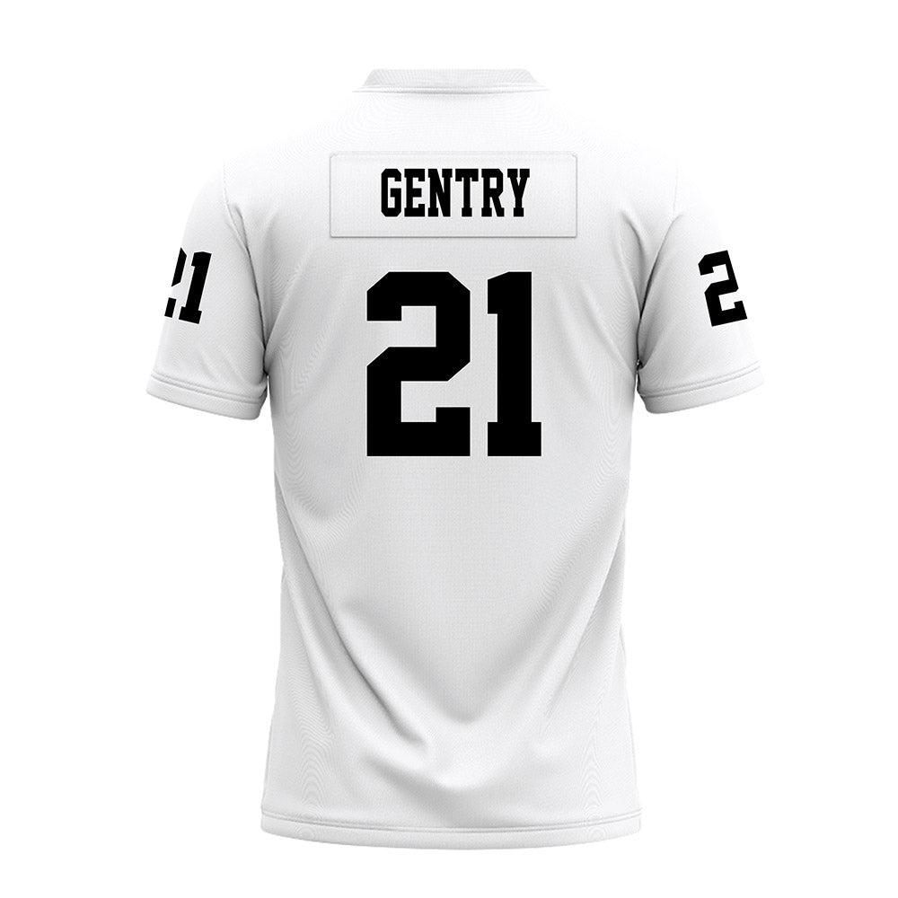 Texas Tech - NCAA Football : Tristian Gentry - White Premium Football Jersey-1
