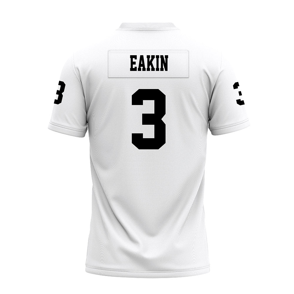 Texas Tech - NCAA Football : Coy Eakin - White Premium Football Jersey-1