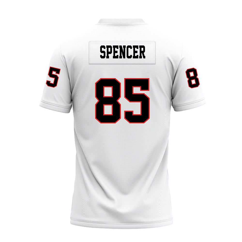 Texas Tech - NCAA Football : Dylan Spencer - White Premium Football Jersey-1