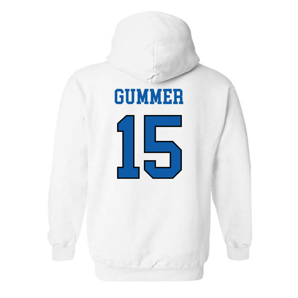 UNC Asheville - NCAA Men's Soccer : Aiden Gummer - Classic Shersey Hooded Sweatshirt-1