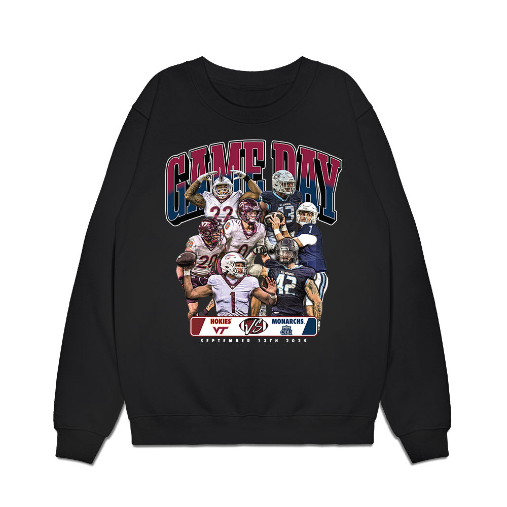 Virginia Tech - NCAA Football : - Premium Crewneck Sweatshirt-0