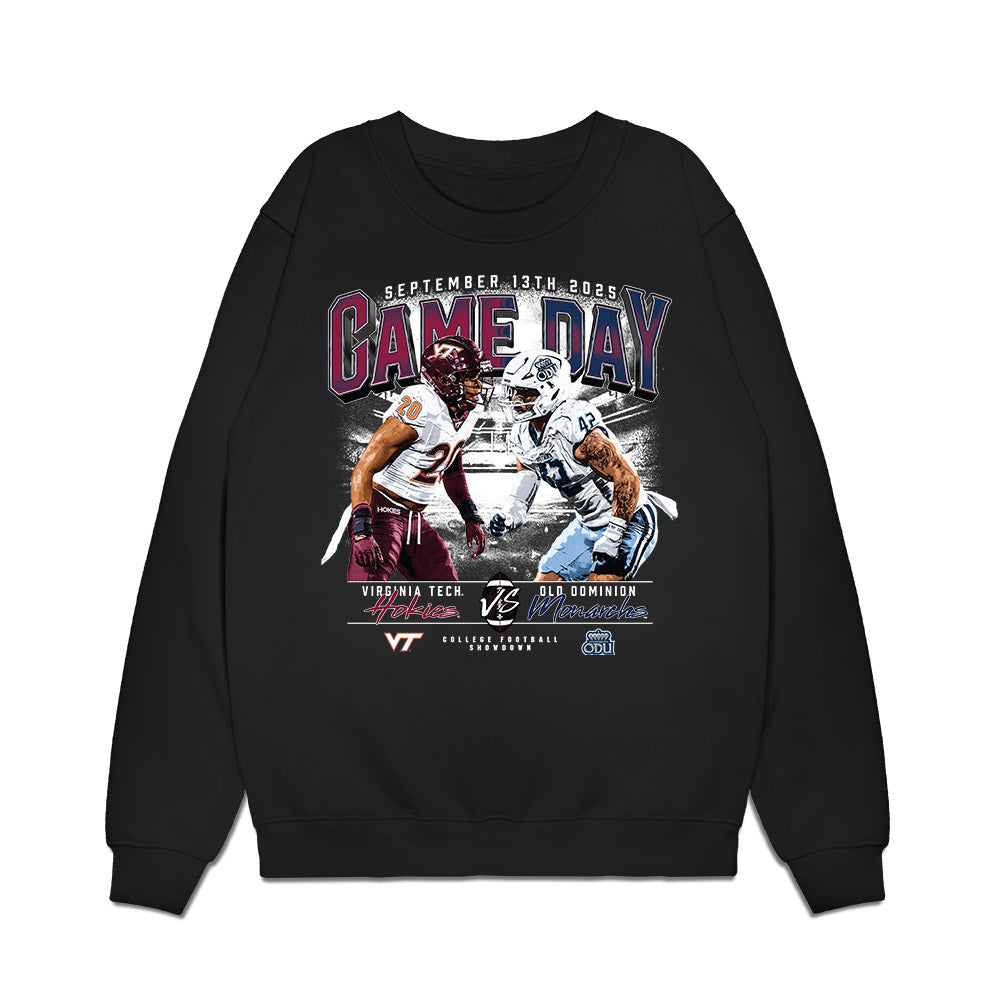 Virginia Tech - NCAA Football : - Premium Crewneck Sweatshirt-0