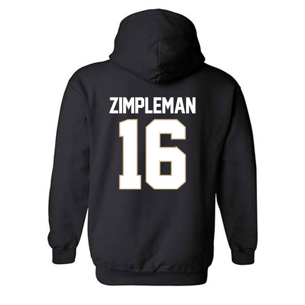 PFW - NCAA Softball : Addison Zimpleman - Classic Shersey Hooded Sweatshirt-1