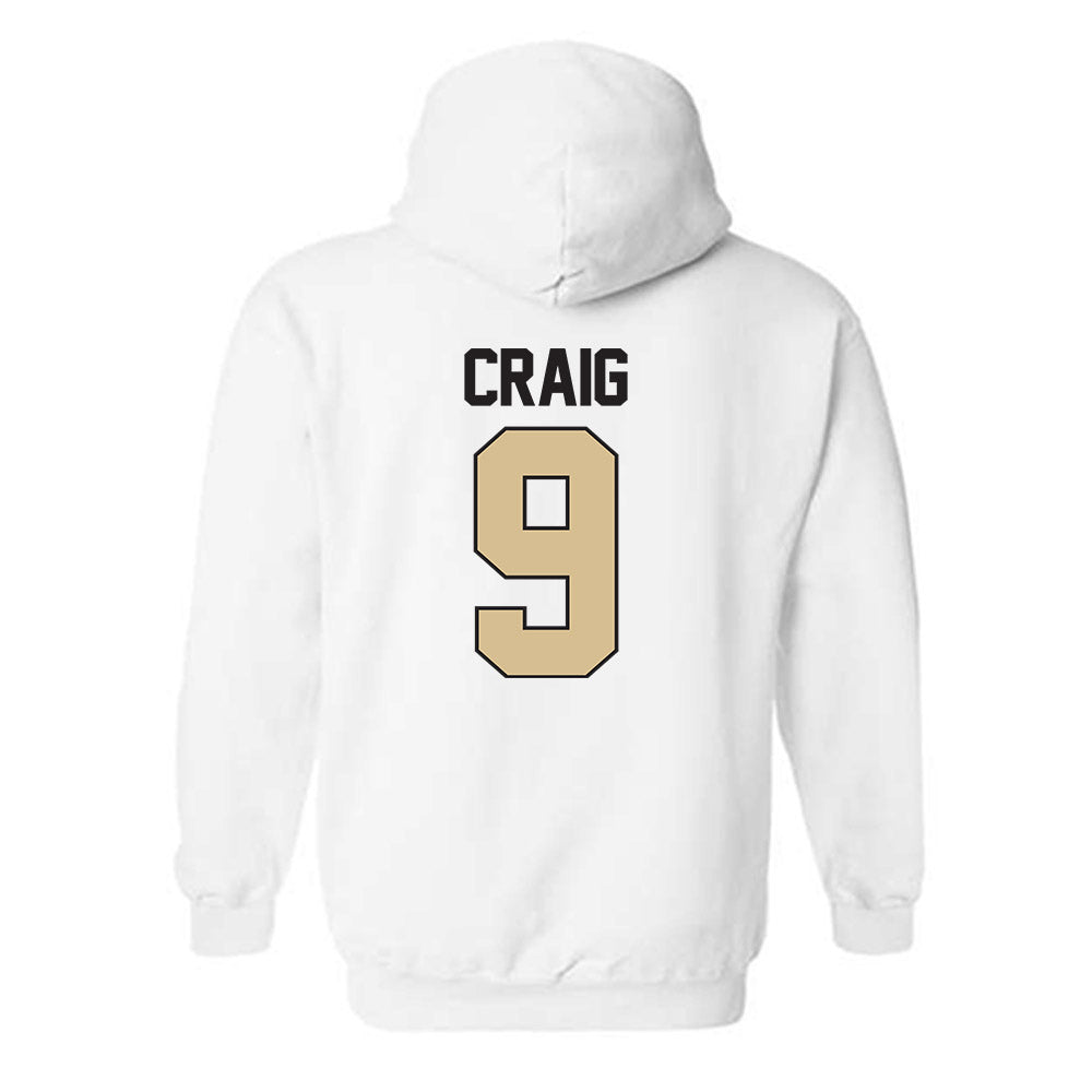 PFW - NCAA Men's Basketball : Deandre Craig - Classic Shersey Hooded Sweatshirt-1