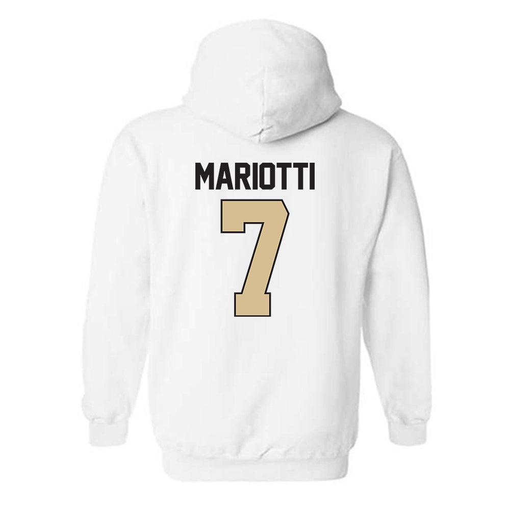 PFW - NCAA Women's Soccer : Chloe Mariotti - Classic Shersey Hooded Sweatshirt-1