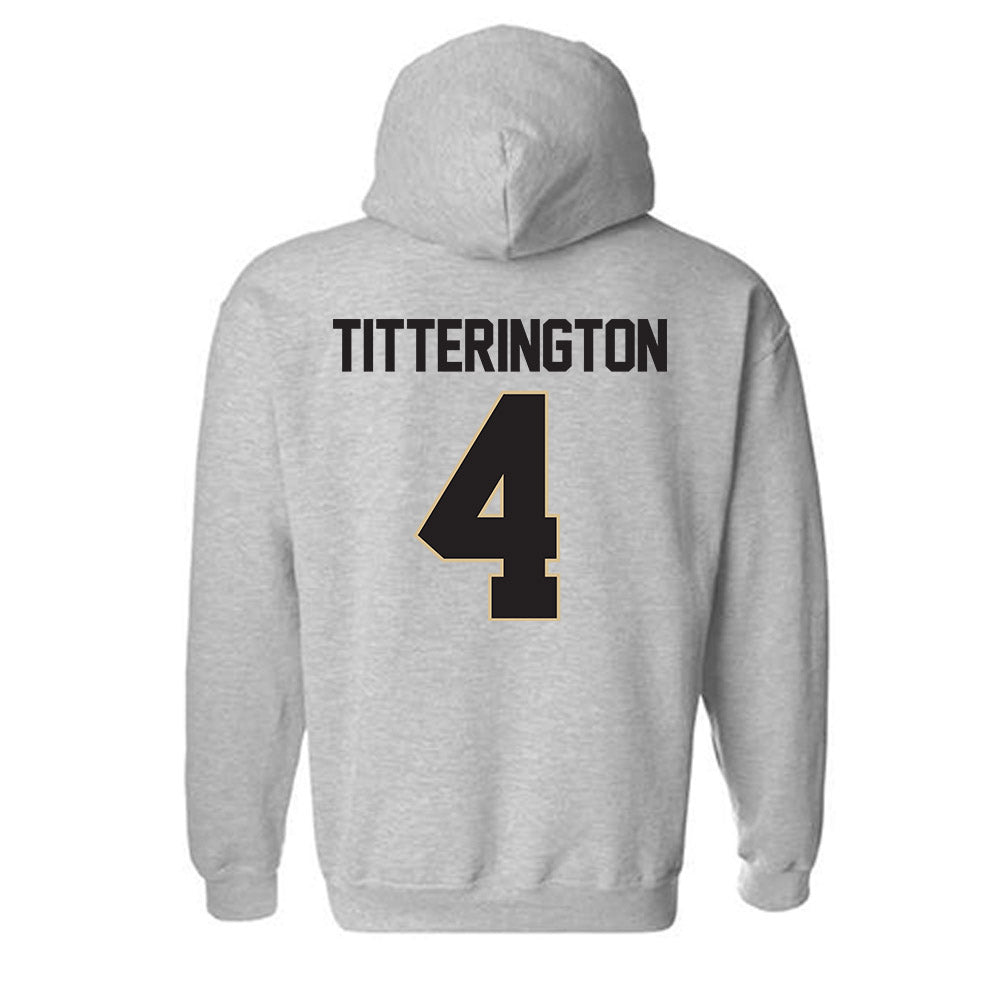 PFW - NCAA Men's Soccer : Max Titterington - Classic Shersey Hooded Sweatshirt-1
