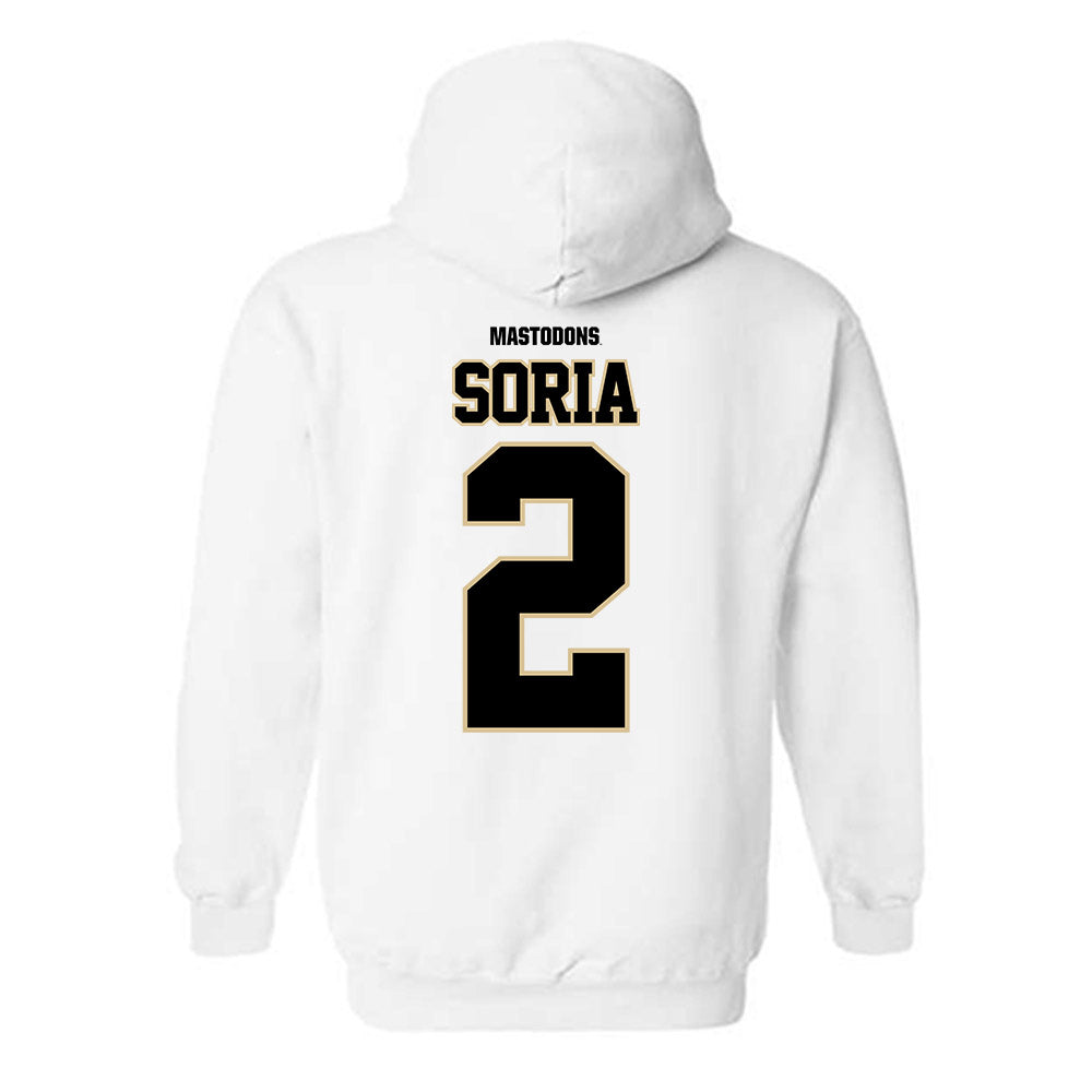 PFW - NCAA Men's Soccer : Marcos Soria - Classic Shersey Hooded Sweatshirt-1