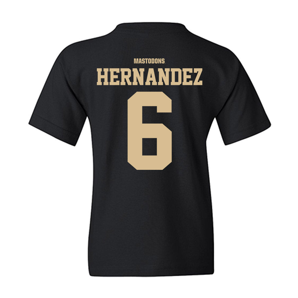 PFW - NCAA Men's Soccer : Jonathan Hernandez - Classic Shersey Youth T-Shirt-1