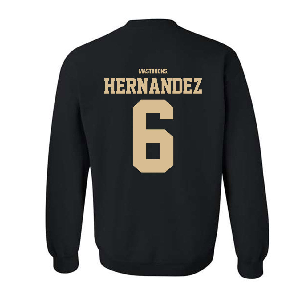 PFW - NCAA Men's Soccer : Jonathan Hernandez - Classic Shersey Crewneck Sweatshirt-1
