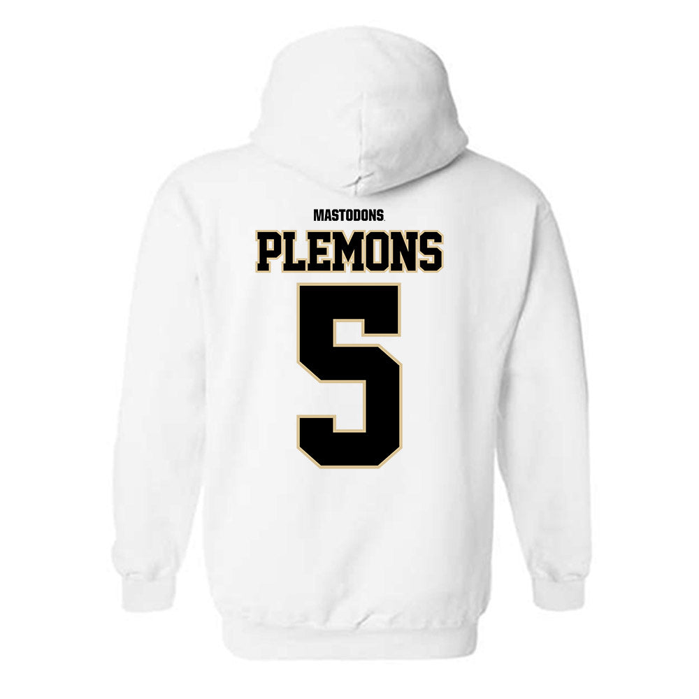 PFW - NCAA Women's Volleyball : Mya Plemons - Classic Shersey Hooded Sweatshirt-1