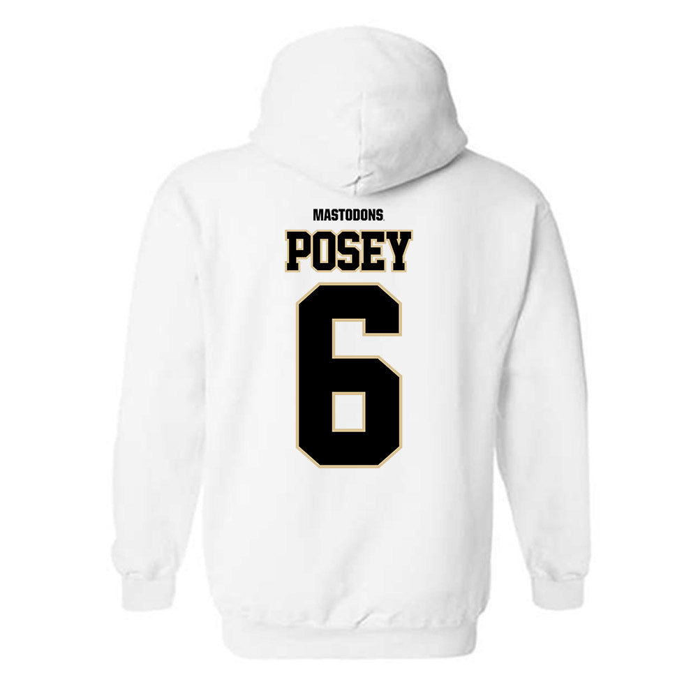 PFW - NCAA Women's Soccer : Kyra Posey - Classic Shersey Hooded Sweatshirt-1
