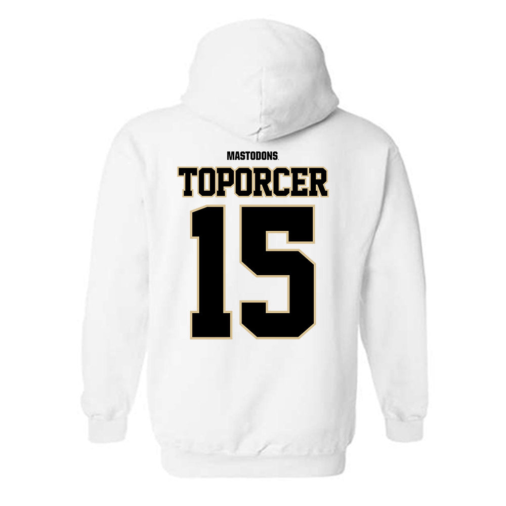 PFW - NCAA Women's Soccer : Maci Toporcer - Classic Shersey Hooded Sweatshirt-1