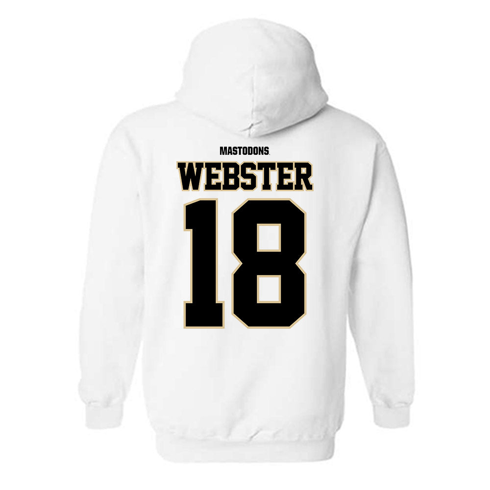 PFW - NCAA Women's Soccer : Scarlett Webster - Classic Shersey Hooded Sweatshirt-1